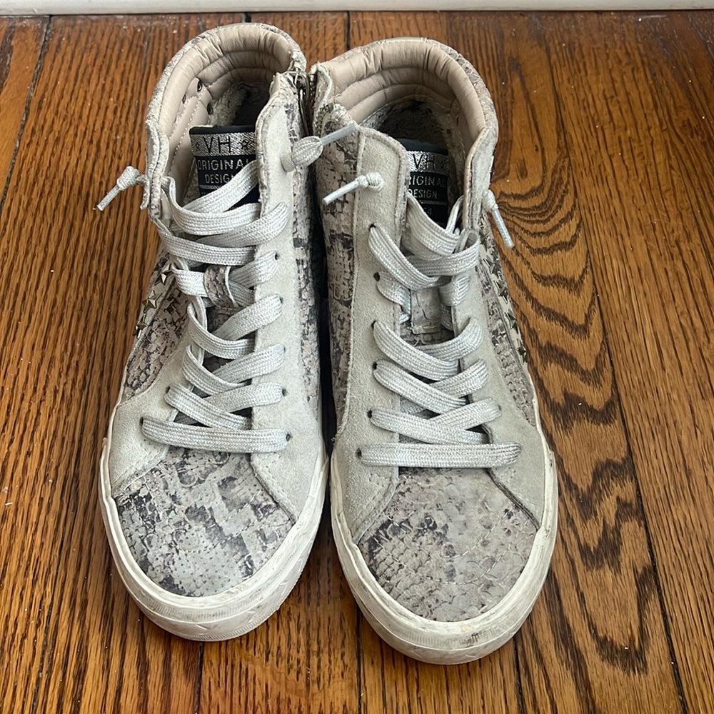 Snake print high top vintage havanas
